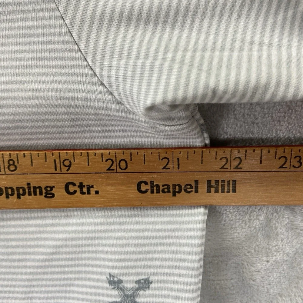 Vineyard Vines Shirt Mens Medium Polo Edgartown Fish Cross Bones AOP Striped